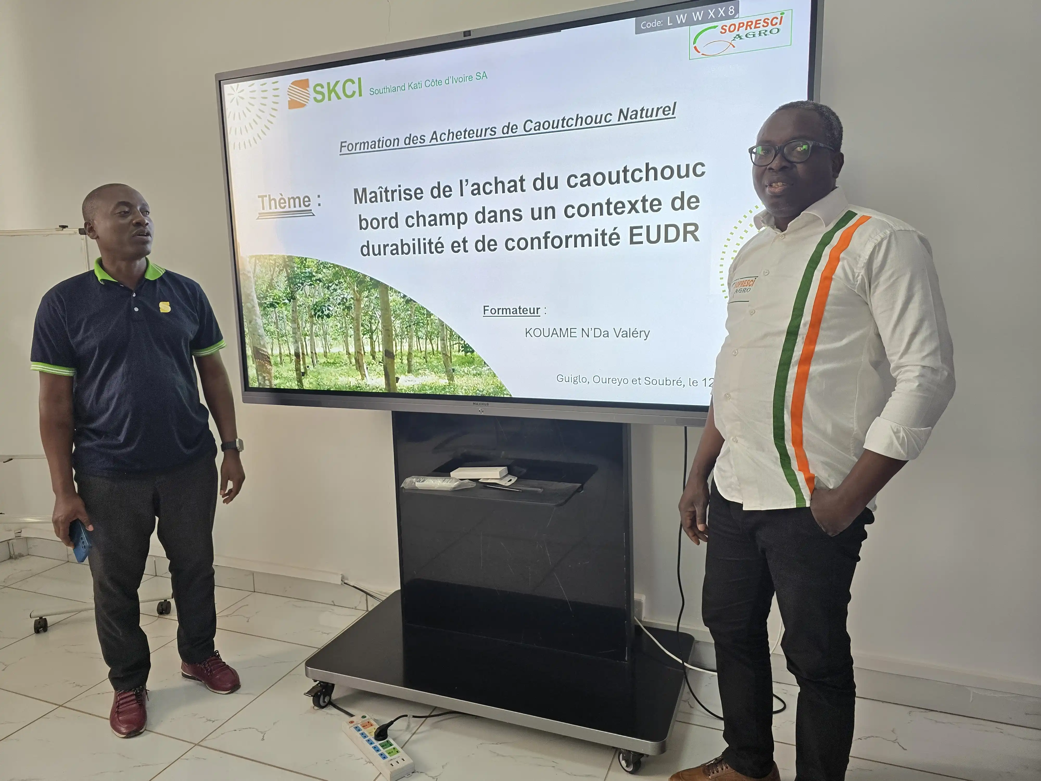 Formation des Acheteurs de Caoutchouc Naturel – SKCI